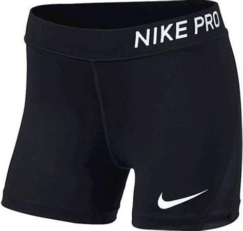 nike pro short kind zwart